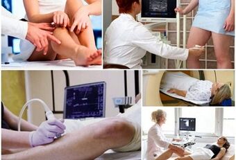 Diagnosemethoden von Krampfadern